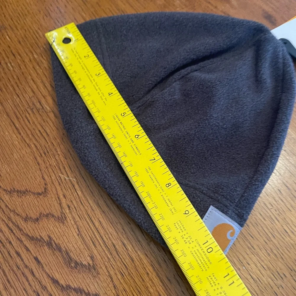Carharrt dark grey beanie hat - Picture 5 of 6